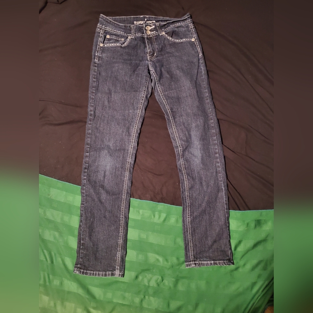 Size 9 Dark Blue Jeans